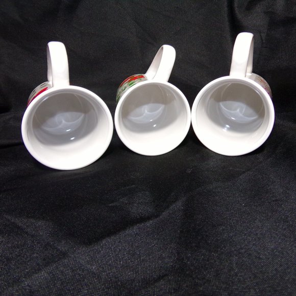 Royal Norfolk Set Of 3 Holiday/Christmas Mugs. Excellent Condition! - Picture 4 of 8